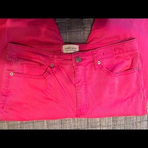 Woman’s Crown and Ivy High Rise and Skinny jeans 10R